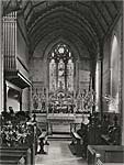 Detail of 1912 photo Interior of St Andrews Church