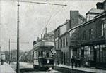 Tram passing the Horse and Groom Tram passing the Horse and Groom