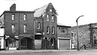 Cowick Street railway bridge Site of the National Westminster Bank