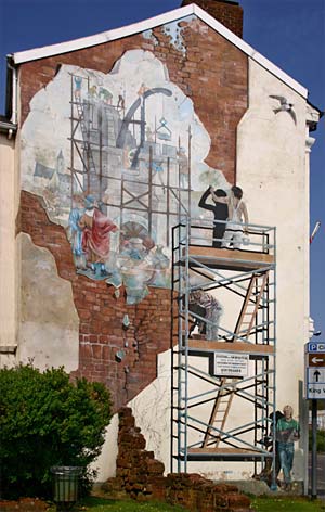 Festival of Archecture mural Festival of Archecture mural