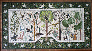 City Wall mosaic by Elaine Goodwin City Wall mosaic by Elaine Goodwin