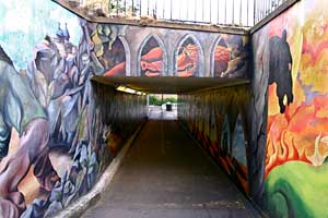 Coombe Street mural Coombe Street mural