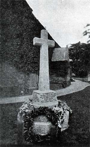 The Exwick War Memorial in 1920 The Exwick War Memorial in 1920