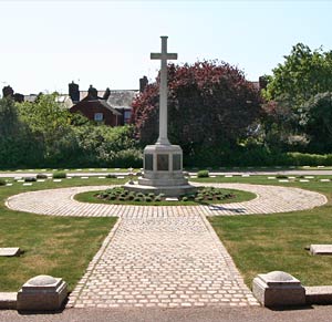 The memorial to the fallen of World War One in Higher Cemetery The memorial to the fallen of World War One in Higher Cemetery