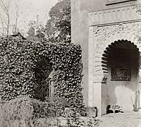 Heavitree House's Moorish entrance Heavitree House's Moorish entrance