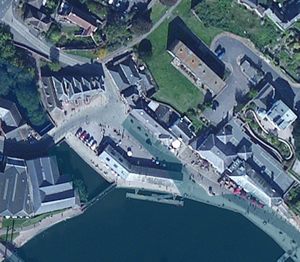 Quay in 1680 Quay in 1680
