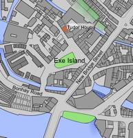 1905 map of Exe Island