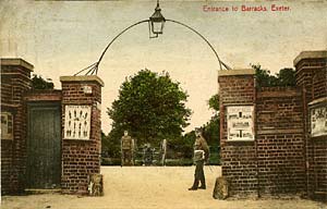 Entrance to Higher Barracks Entrance to Higher Barracks