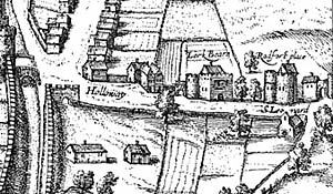 Map of Larkbeare House Map of Larkbeare House