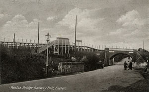 Polsloe Bridge circa 1910 Polsloe Bridge circa 1910