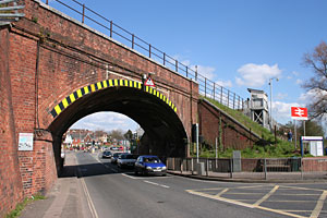 Polsloe Bridge and the holt. Polsloe Bridge and the holt.