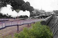 Exeter Carnival cart by Heavitree Originally called Queen Street Station, the London and South Western Railway kept the line into Exeter busy