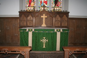 St Michael's High Altar, Dinham Road Cowley Chapel Altar