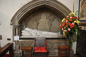 St Michael's High Altar, Dinham Road Effigy of William Gibbs