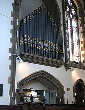 St Michael's High Altar, Dinham Road St Michael's organ