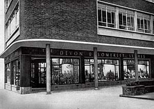 The brickworks is now a golf range The Devon and Somerset Stores, Princesshay