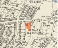 Zenith House overlaid on a 1892 map. Zenith House overlaid on a 1892 map.