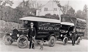 House of Fraser A Sclater van