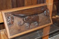 The four Exminster Lime Kilns all circa 1930. Misericord elephant