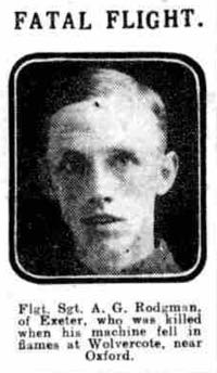 Flgt. Sgt. A G Rodgman