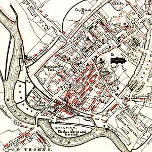 Cholera map Cholera map