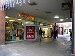 Woolworths Waterbeer Street entrance Woolworths Waterbeer Street entrance