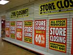 Closing down notices Closing down notices
