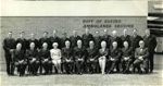 Thomas Brown (left) and his Scammell City of Exeter Ambulance Service