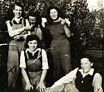 Landgirls at Cleave House Landgirls at Cleave House