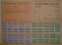 Western Times and Ross & Co Exeter Housing Society" Tenants Rent Payment Card