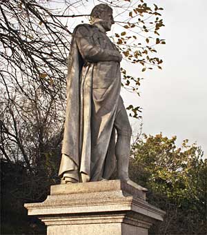 Lord Fortescue statue by Stephens Lord Fortescue statue by Stephens