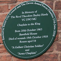 The plaque to T B hardy The plaque to T B hardy