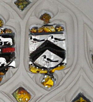 Kingdon Arms in St MArtins Church Kingdon Arms in St MArtins Church