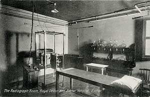 Radiology room at the RD&E Radiology room at the RD&E