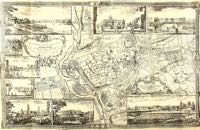 A bombed city 27 June 1946 Rocque's map 1744