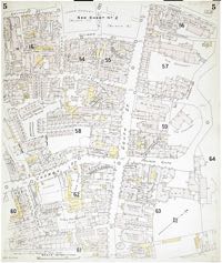 The canal, gasworks and allotments Insurance map of South Street