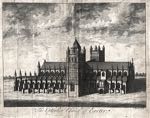 Preserved palings are excavated. The Cathedral in the 18th Century