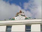 The police station from St Pancras Church The coat of arms