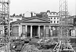 The rear of the Higher Market during redevelopment The rear of the Higher Market during redevelopment