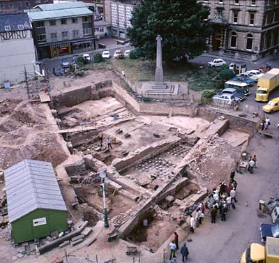 Roman Bath, Cathedral Yard Roman Bath, Cathedral Yard