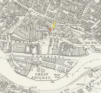 The Bishop Blaize sign Map