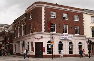 The Greyhound Hotel Chumley's in 2005.