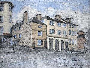 Drawing of the Bear Inn Drawing of the Bear Inn