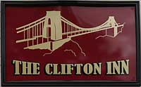 The Clifton Inn sign The Clifton Inn sign