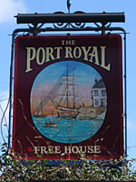 Port Royal sign Port Royal sign
