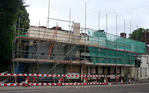 The demolished Red Cow The demolished Red Cow