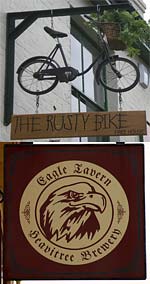 Rusty Bike sign Rusty Bike sign