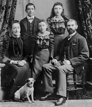 The Horwell family The Horwell family