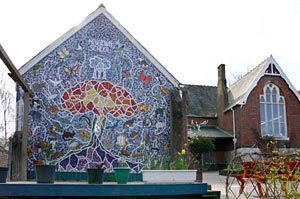 Newtown School mosaic Newtown School mosaic