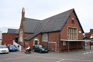 The old school before demolition The old school before demolition